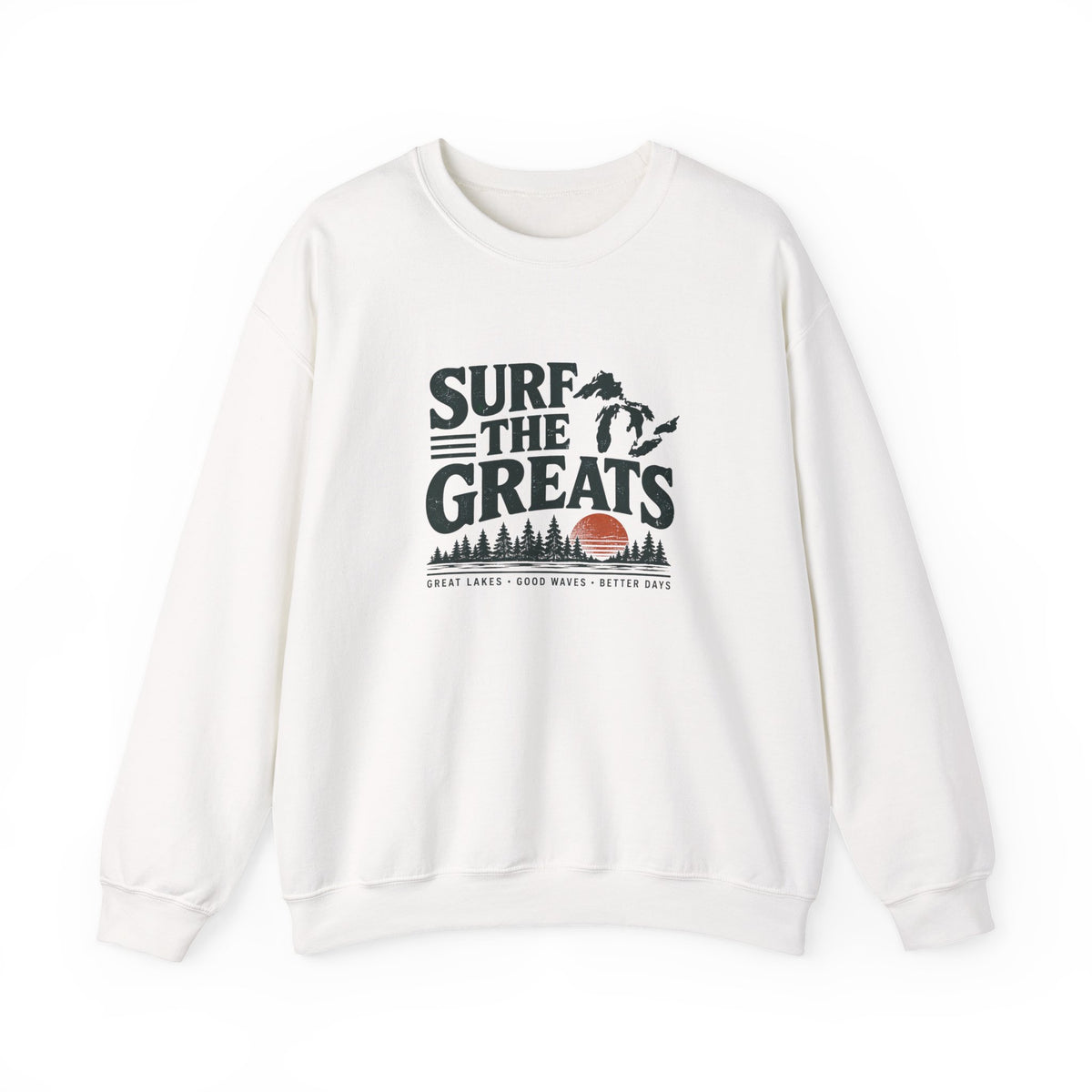 Surf the Greats Better Days Crewneck