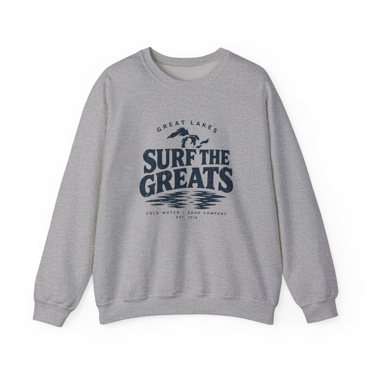 Surf the Greats Reflection Crewneck