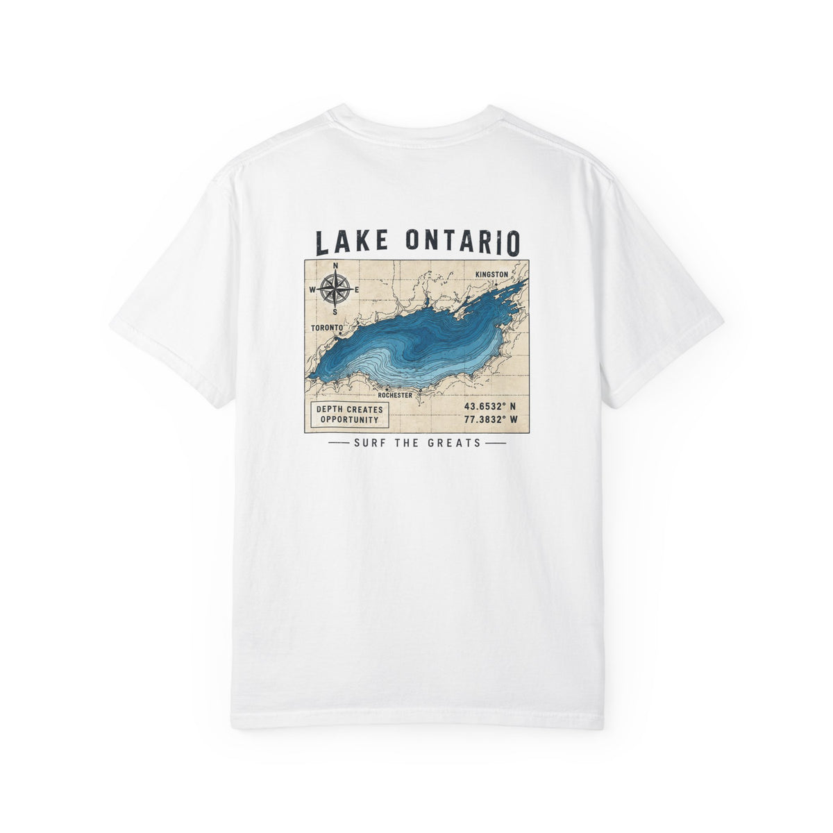 Lake Ontario Compass T-shirt