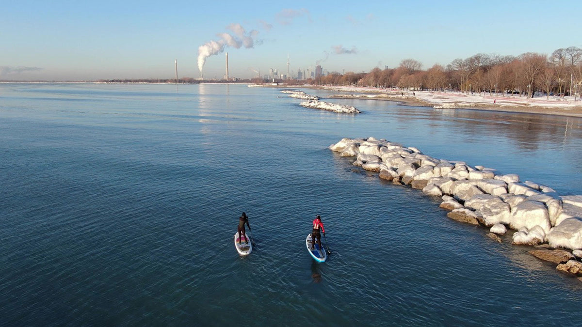 Four Seasons of SUP: Winter