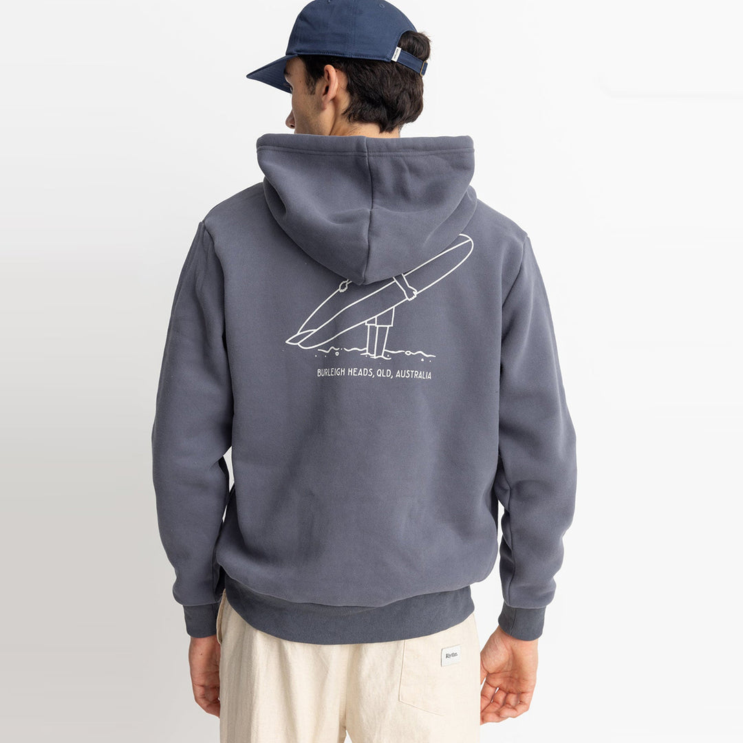 Rhythm Lull Fleece Hood - Navy