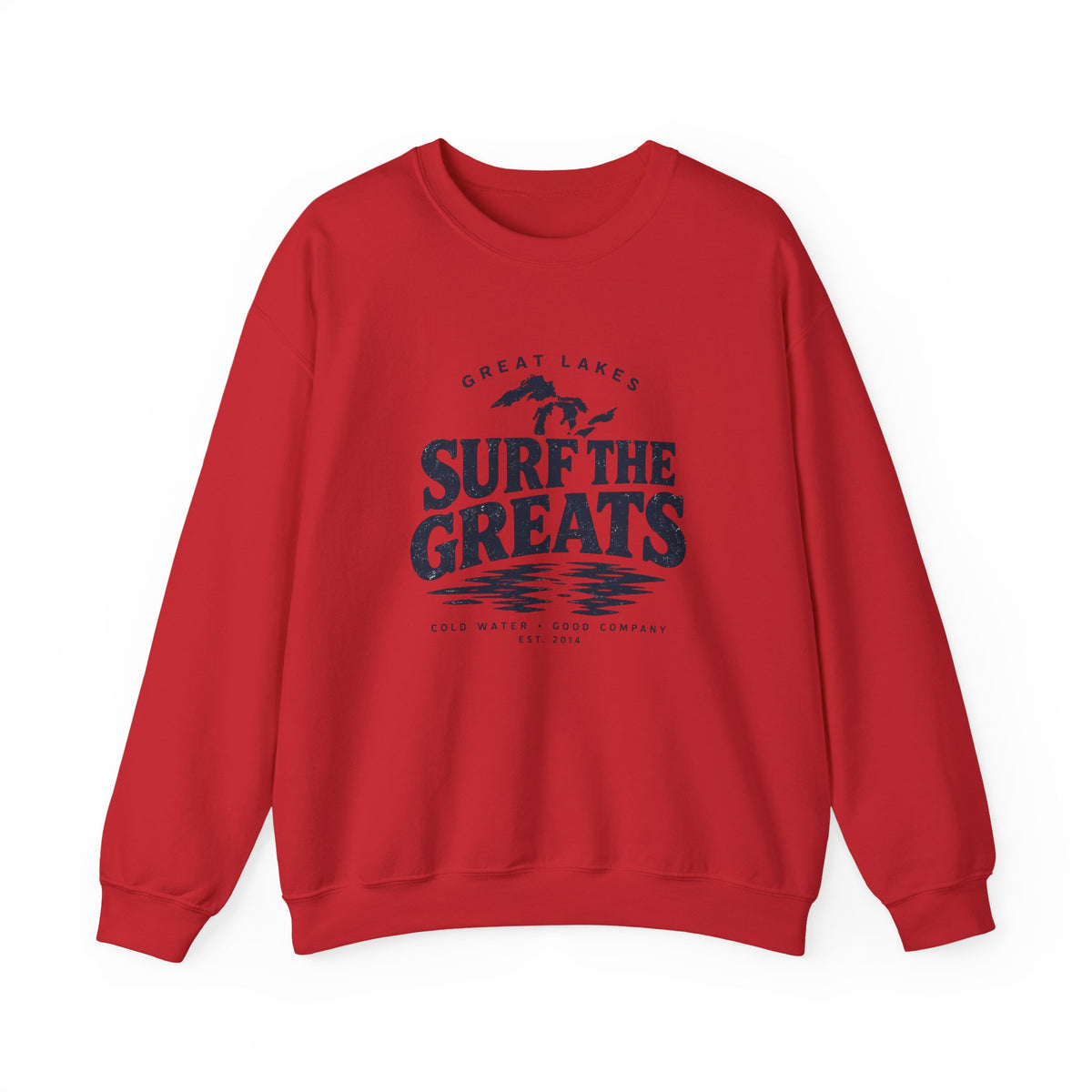 Surf the Greats Reflection Crewneck