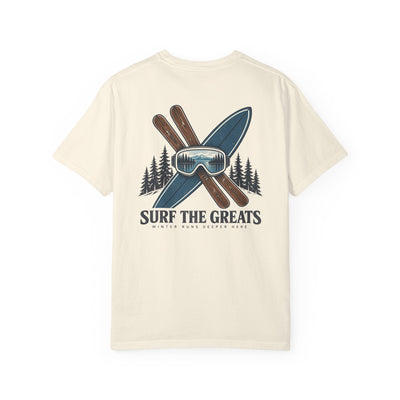 1 Board 2 Skis T-shirt