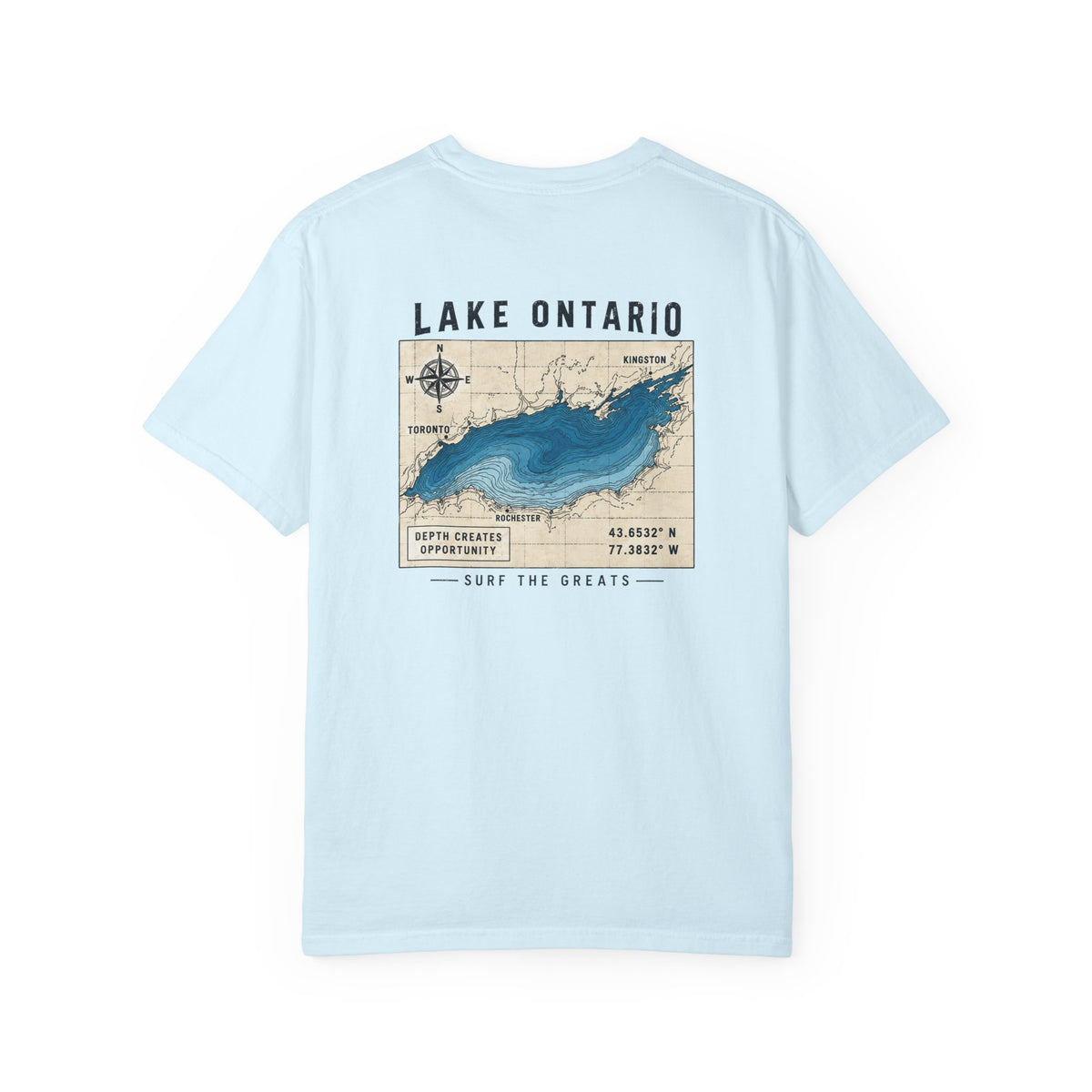 Lake Ontario Compass T-shirt