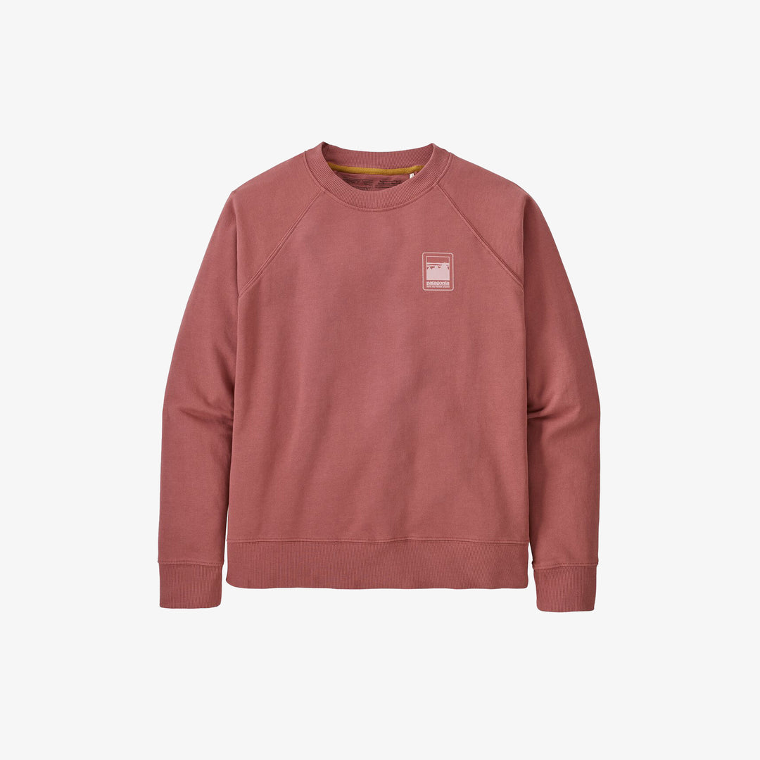 Alpine Icon Regenerative Organic Cotton Crew Sweatshirt - Rosehip