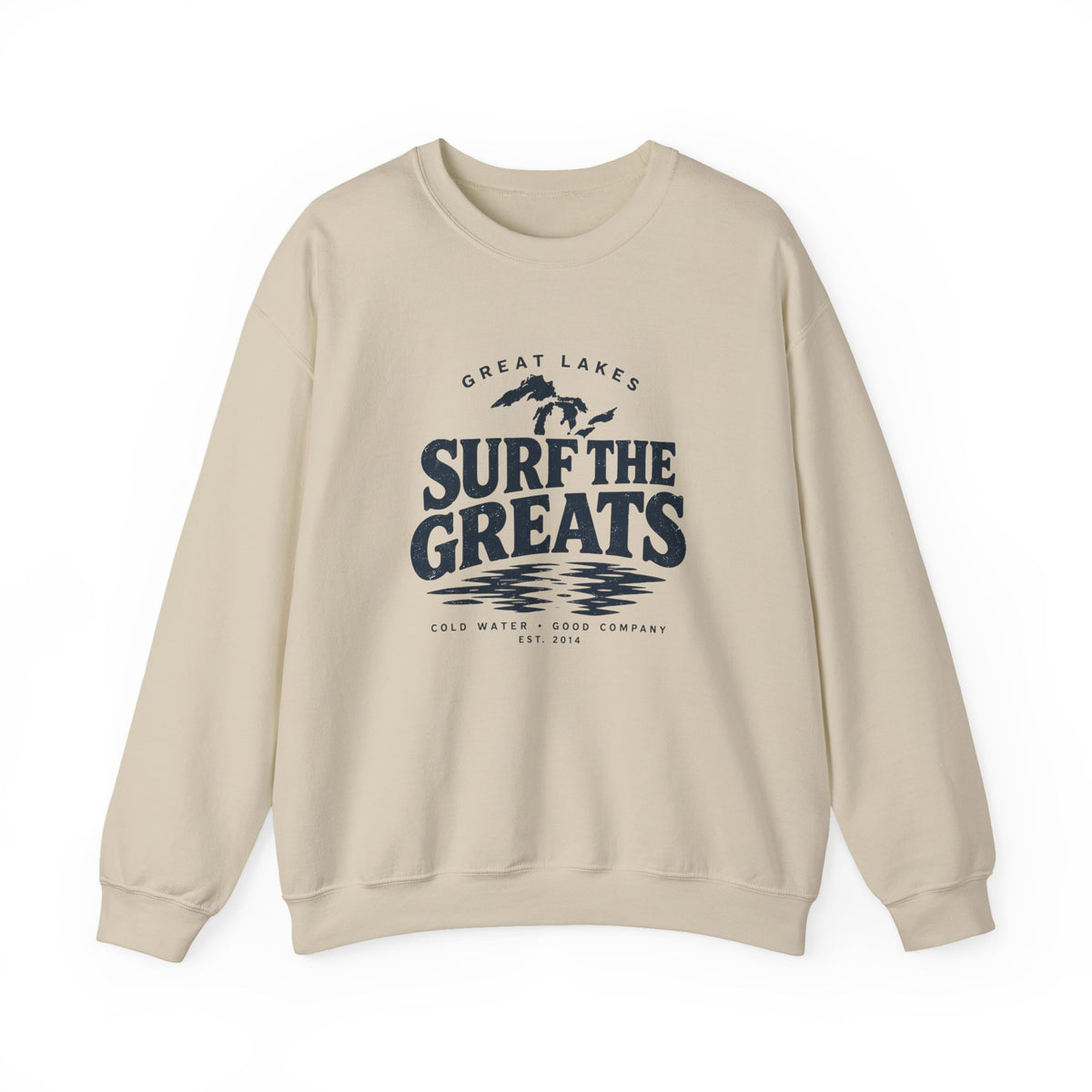 Surf the Greats Reflection Crewneck