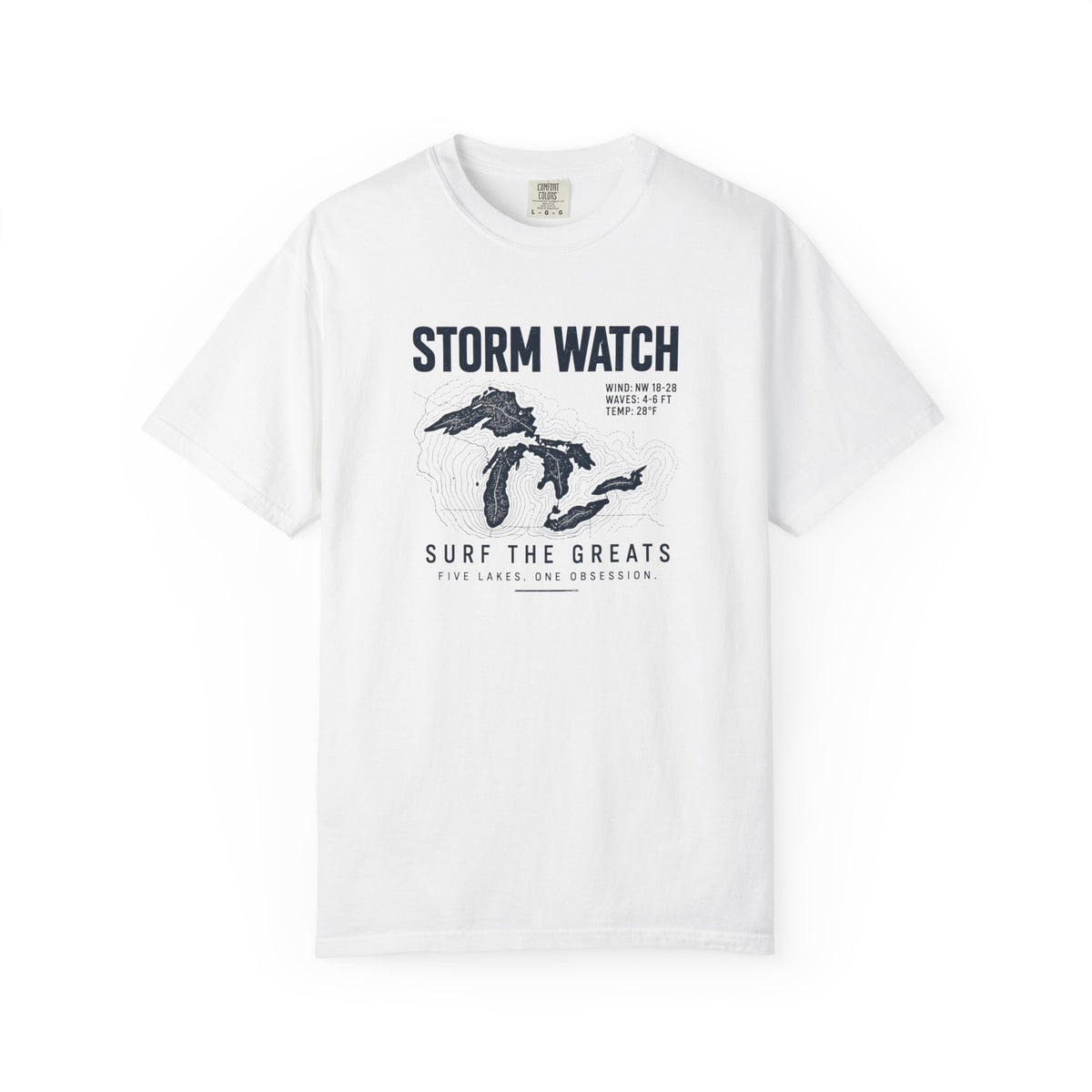 Storm Watch 5 Lakes T-shirt