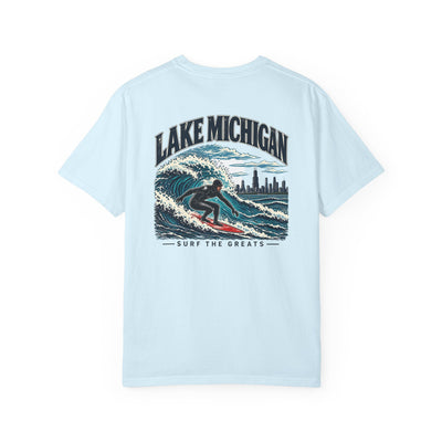 Lake Michigan Chicago Skyline T-shirt