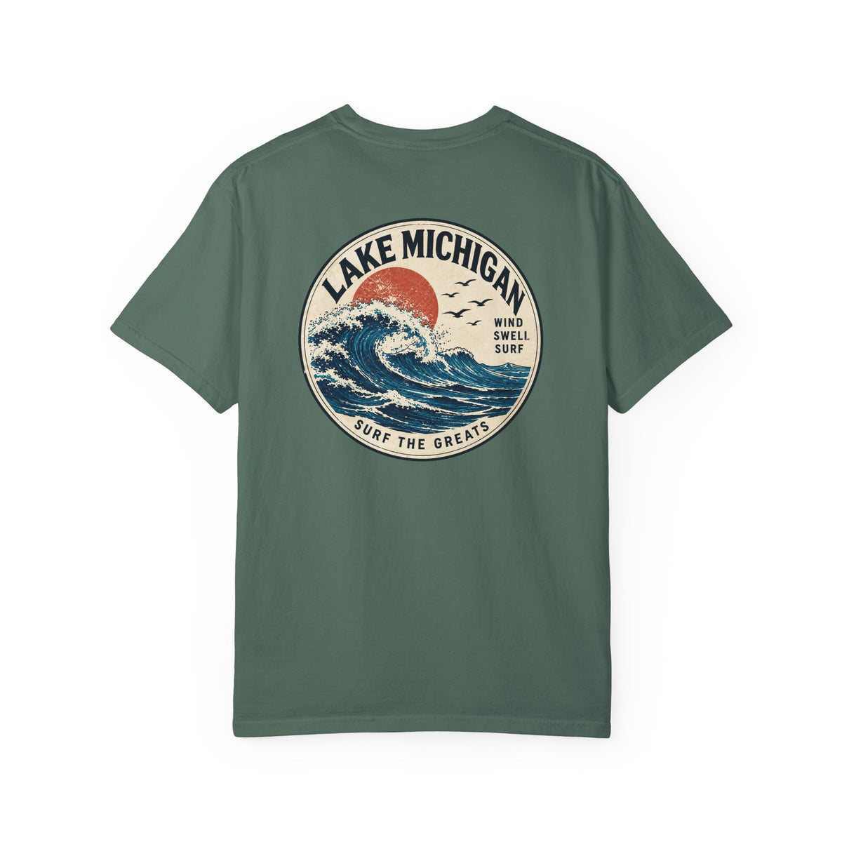 Lake Michigan Patch T-shirt