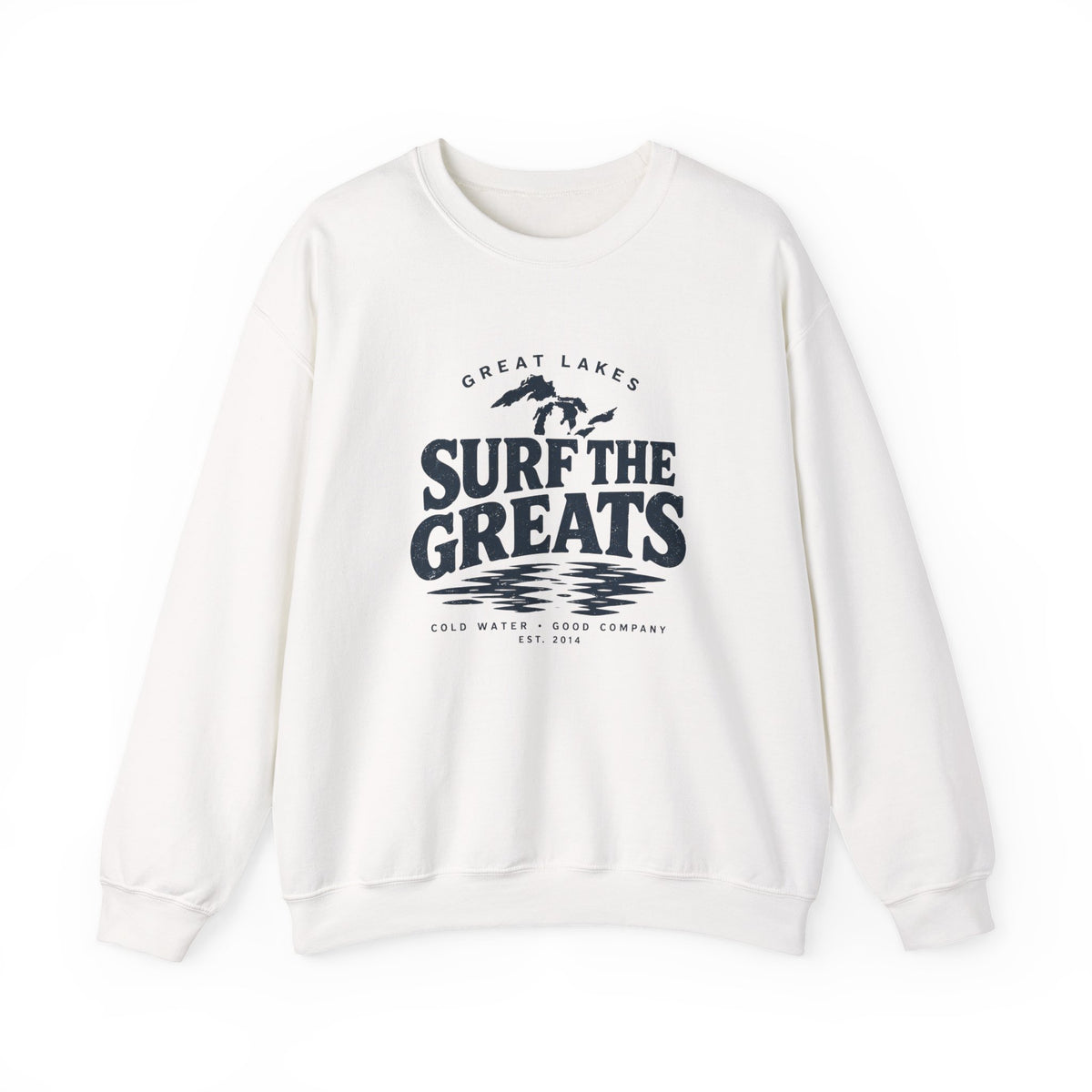 Surf the Greats Reflection Crewneck