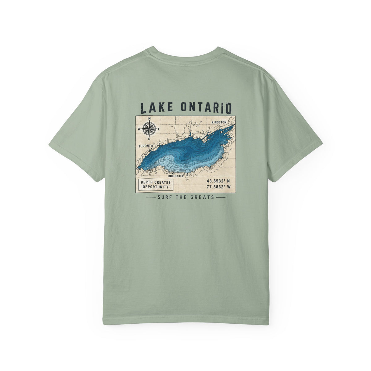 Lake Ontario Compass T-shirt
