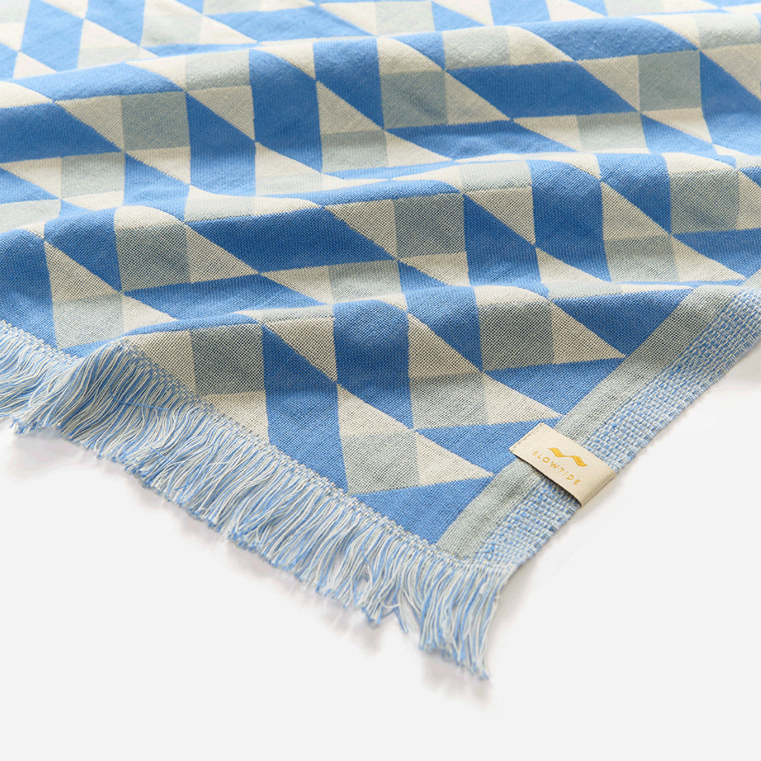 Slowtide Daydream Turkish Towel - Lagoon