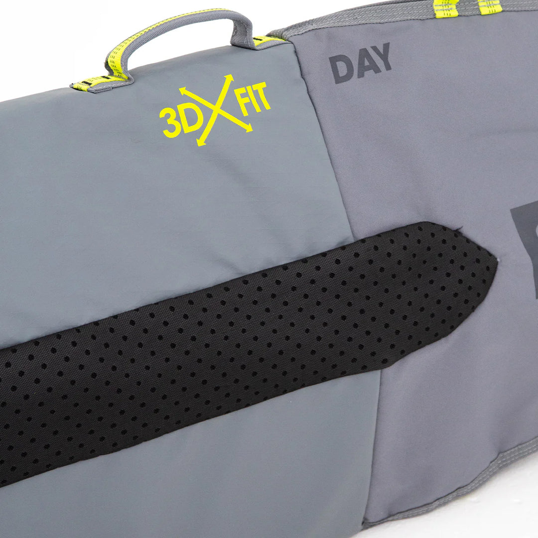 FCS 3Dxfit Day Fun BoardBag - Cool Grey