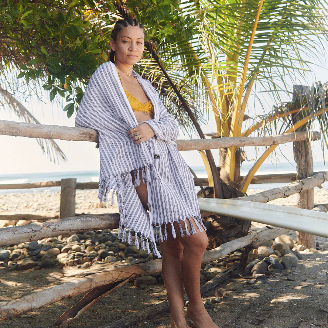 Slowtide Koko Turkish Towel - White