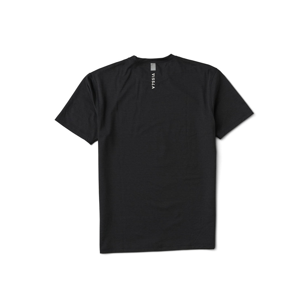 Vissla Twisted Eco SS Rashguard - Black