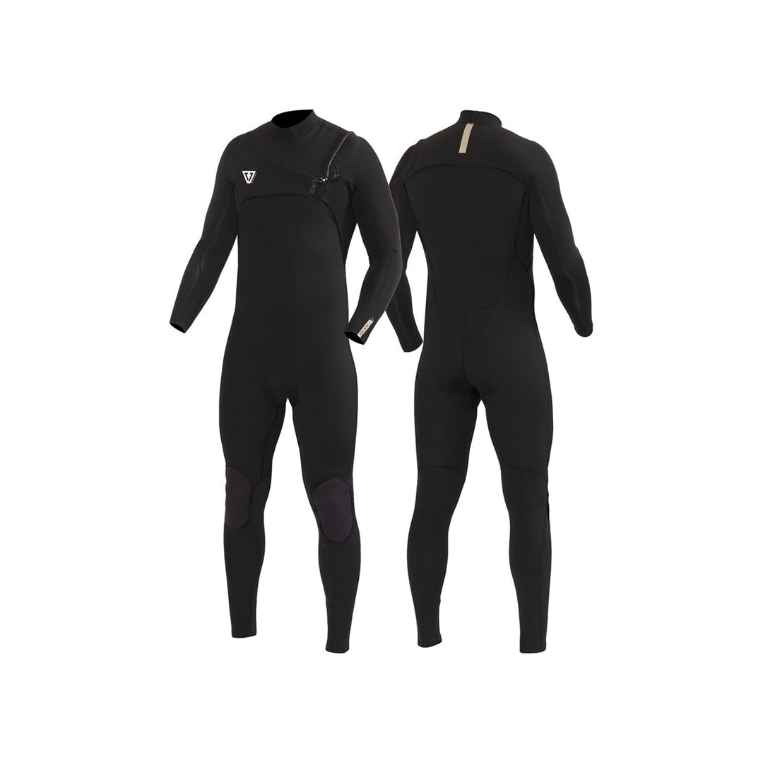 Vissla 7 Seas Comp 4/3 Chest Zip - Black2