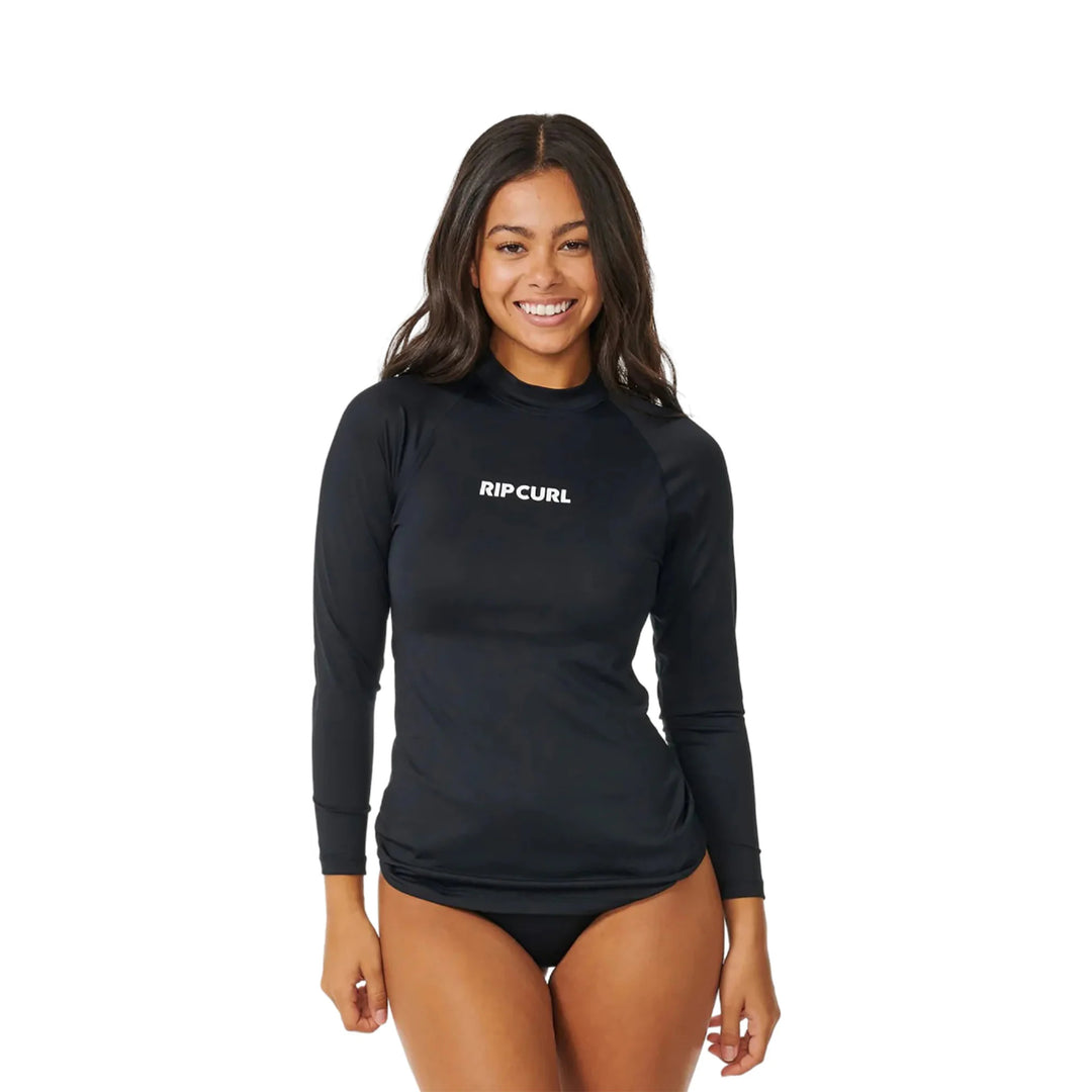 Rip Curl Classic Surf LS UPF Rashguard - Black