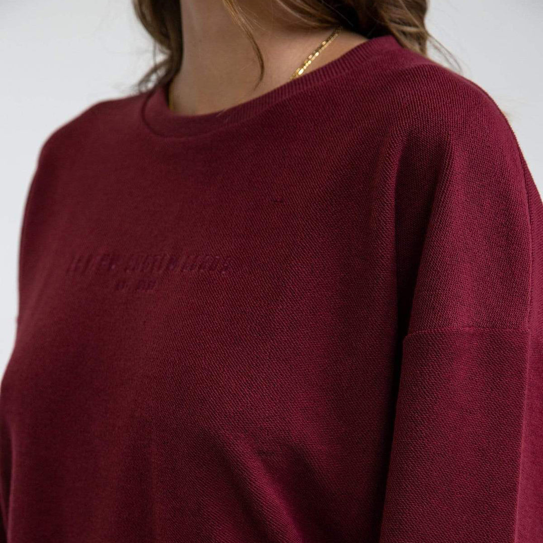 Rhythm Binx Terry Fleece - Wine