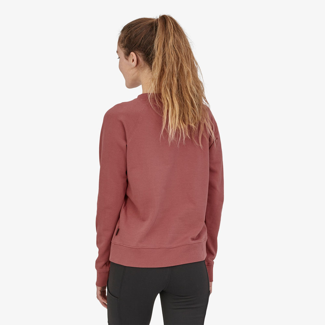 Alpine Icon Regenerative Organic Cotton Crew Sweatshirt - Rosehip