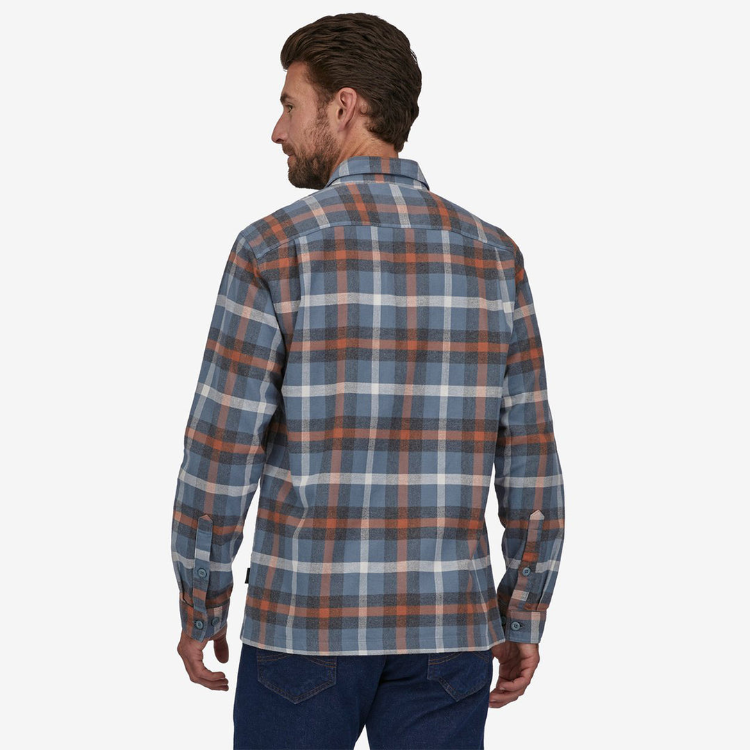 Patagonia Organic Cotton Midweight Fjord Flannel Shirt - Plume Grey