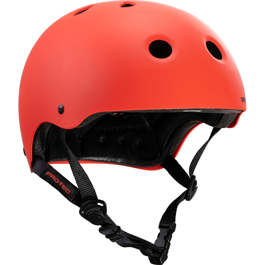 Pro-Tec Classic Skate Helmet - Matte Bright Red