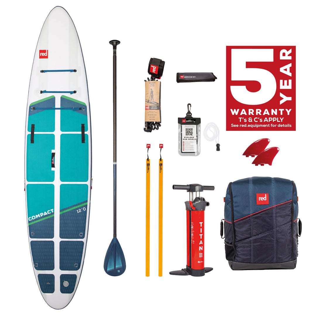 Red Paddle Co. 12'0 Compact MSL iSUP