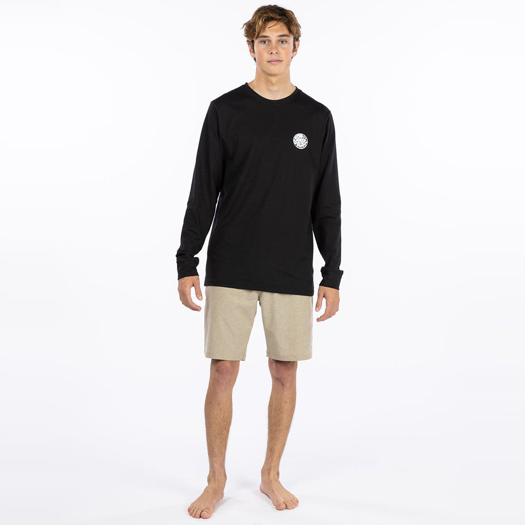 Rip Curl Icons of Surf Longsleeve UV Tee - Black