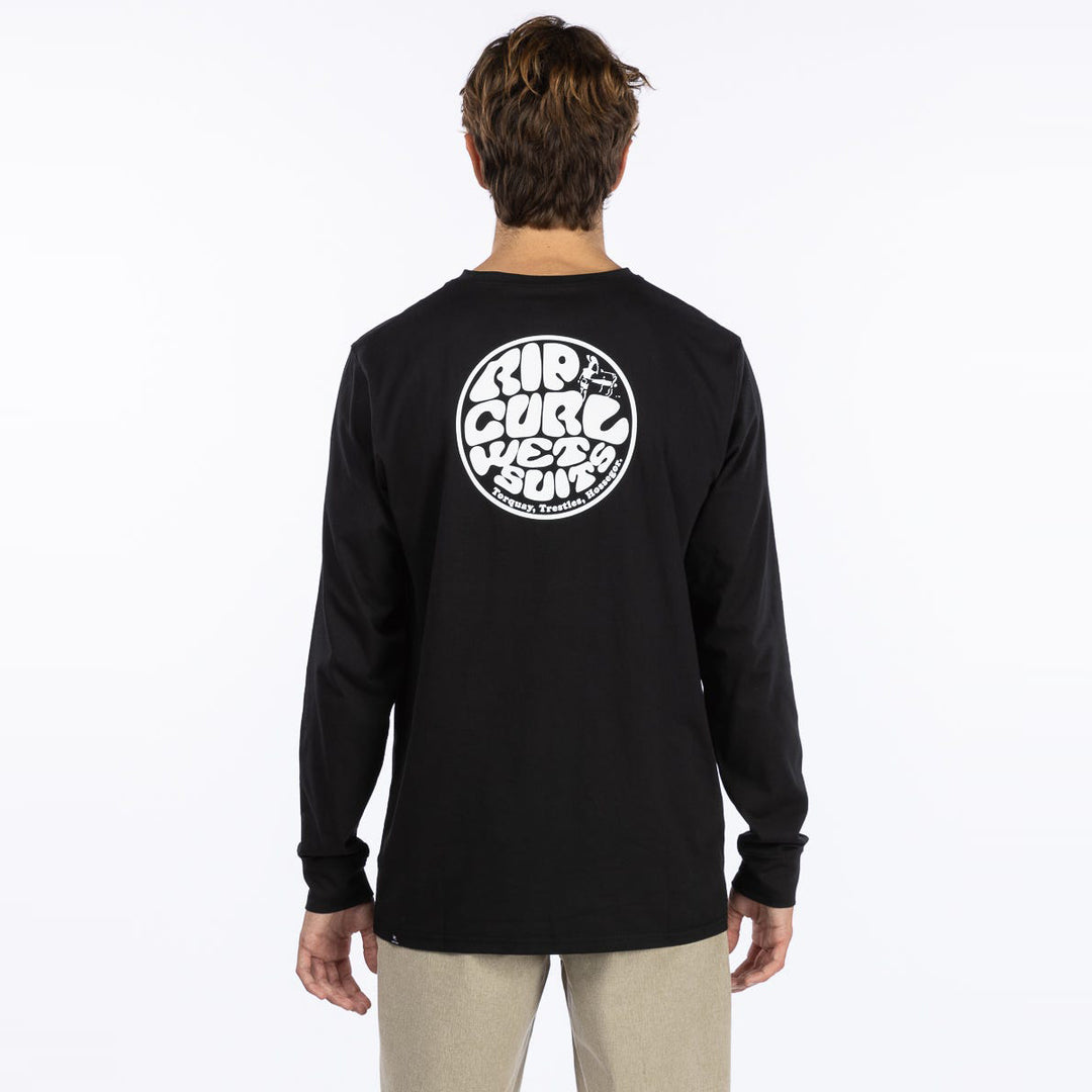 Rip Curl Icons of Surf Longsleeve UV Tee - Black