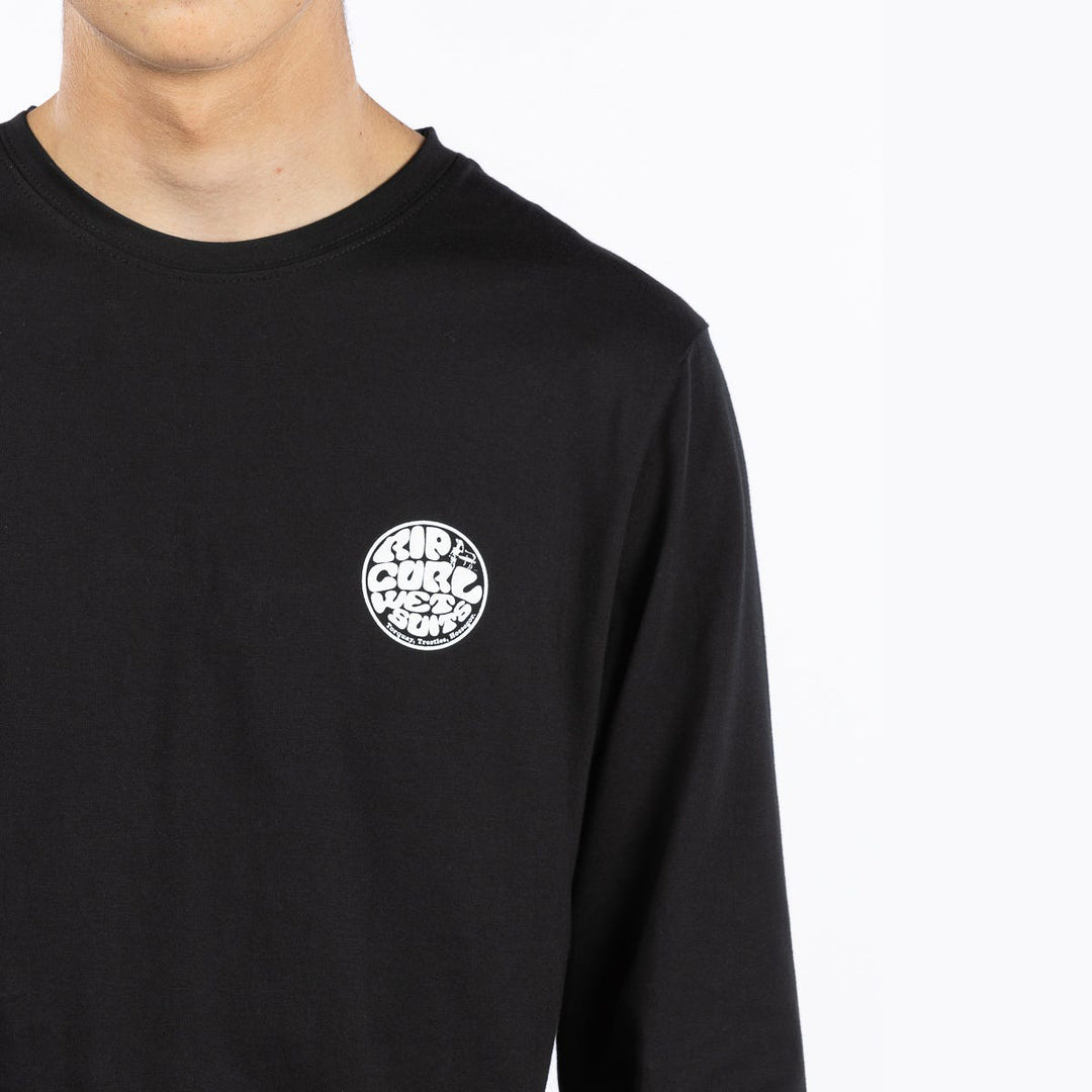 Rip Curl Icons of Surf Longsleeve UV Tee - Black