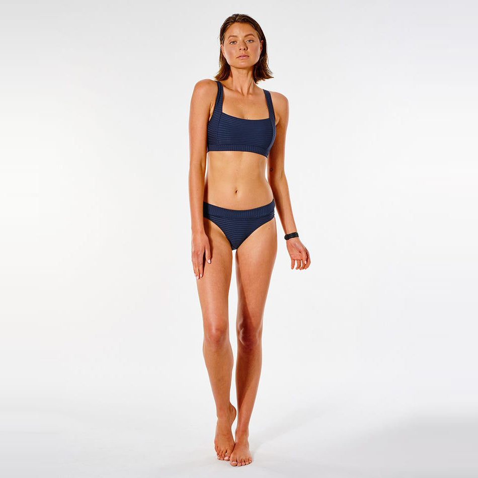 Rip Curl Premium Surf DD Crop Bikini Top - Navy