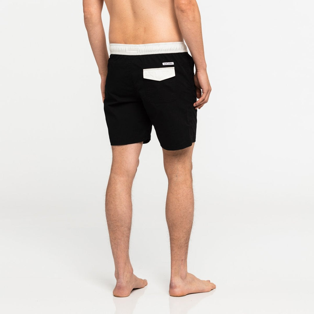 Banks Journal Primary Boardshort - Dirty Black