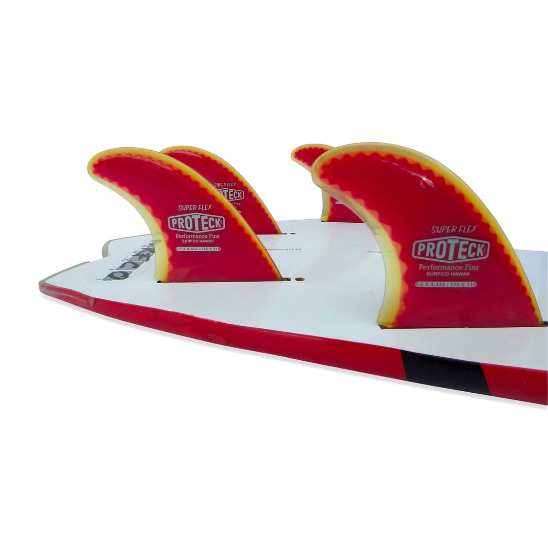 Proteck 4.5" Superflex Quad Fin Set - FCS