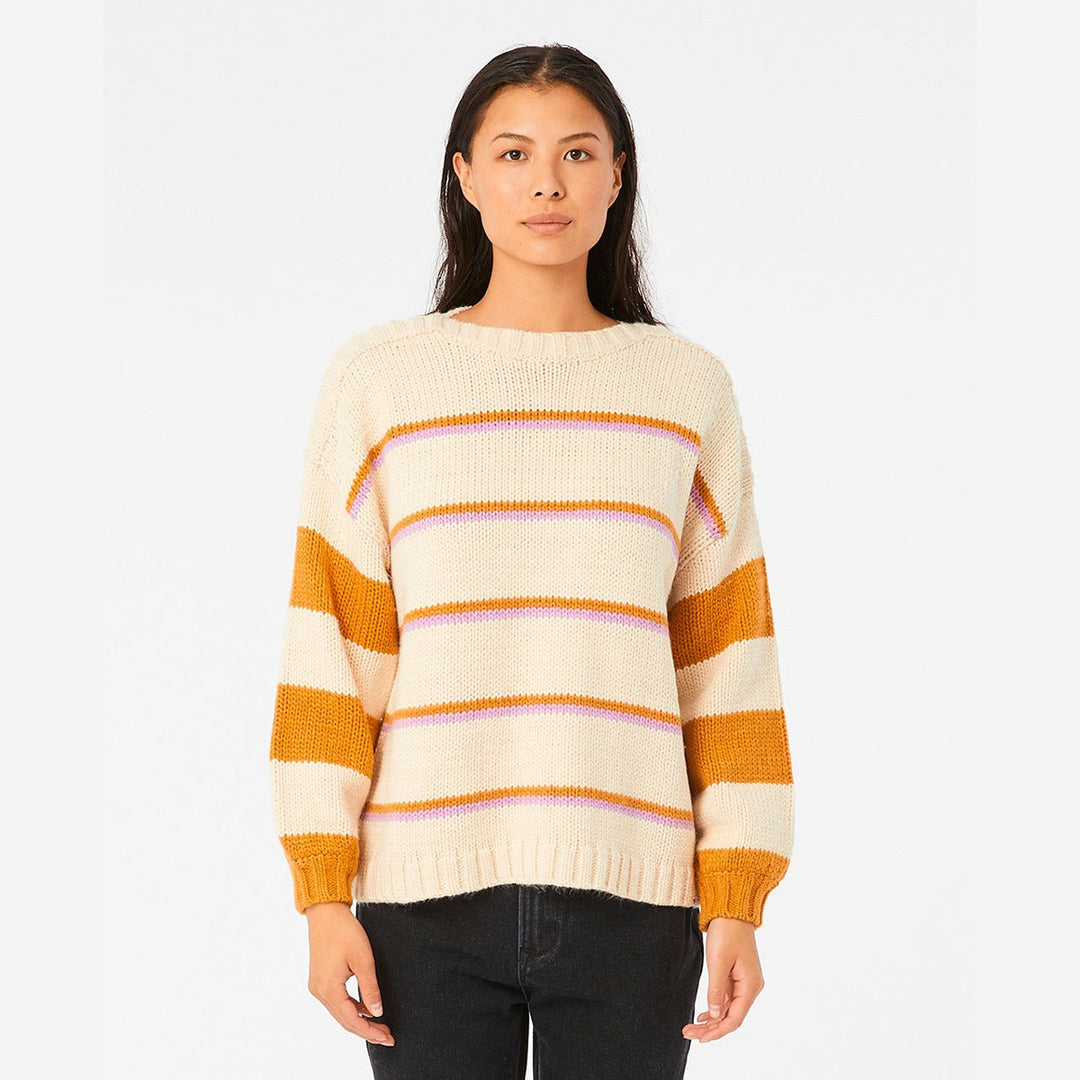 Rip Curl Sunday Crew Sweater - Nude