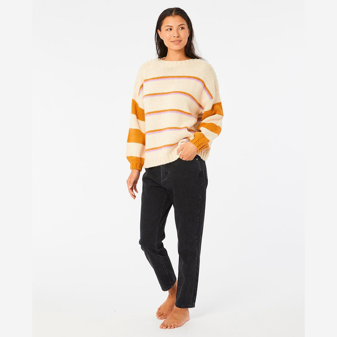 Rip Curl Sunday Crew Sweater - Nude