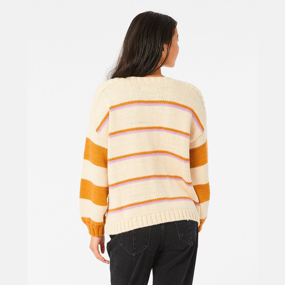 Rip Curl Sunday Crew Sweater - Nude