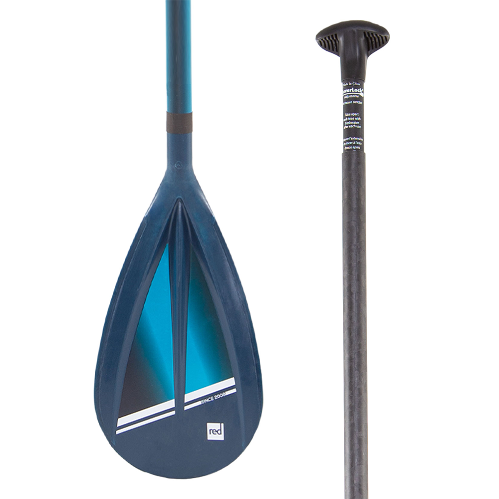 Red Paddle Co. Prime Tough Adjustable SUP Paddle - Blue