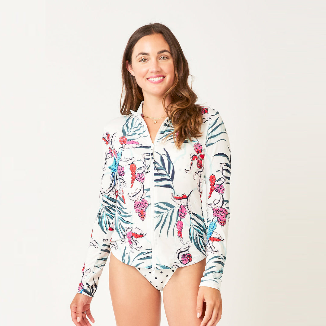 Carve Designs Lake Sunshirt - Botanical