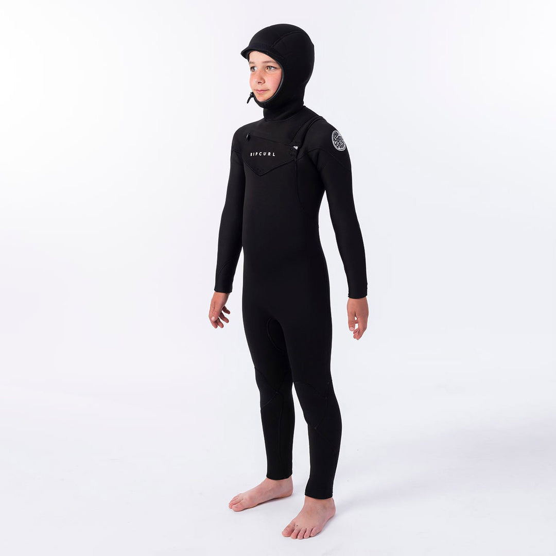 Rip Curl Jr. Dawn Patrol 5/4 Hooded Wetsuit